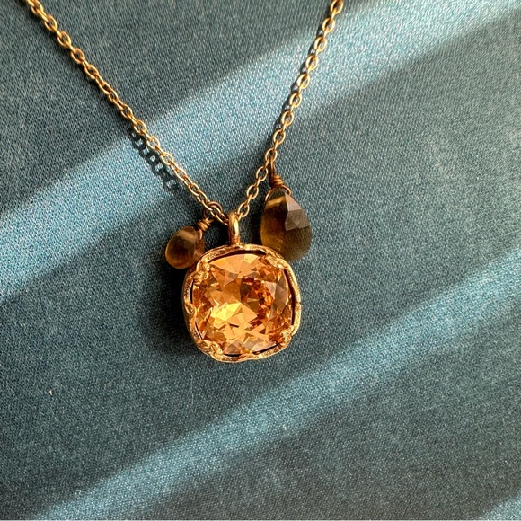 Smoky Quartz Crystal Necklace - Picture 5 of 5